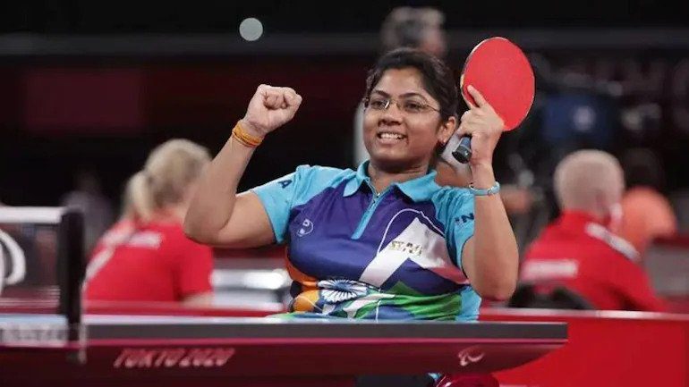 Indian athelete Bhavina Patel