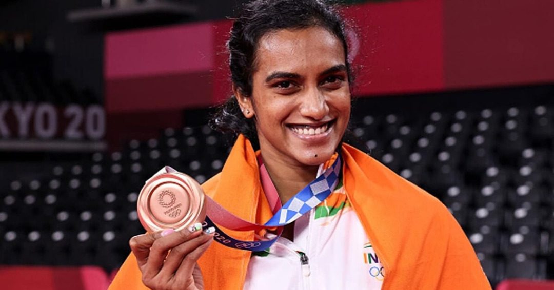 PV Sindhu won a bronze at Olympics 2020