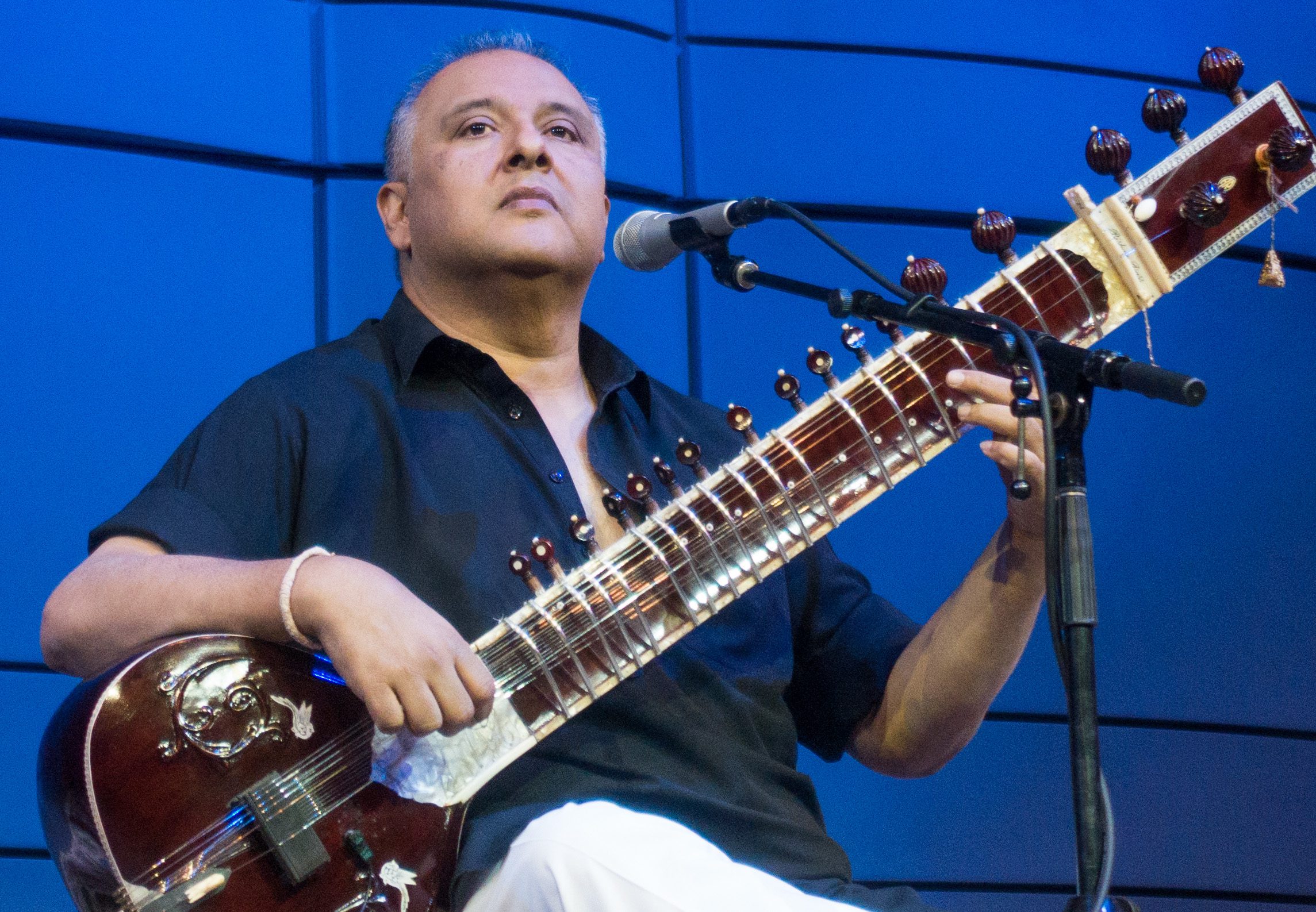 Indian sitar maestro Shujaat Husain Khan