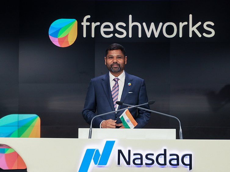 Indian entrepreneur Girish Mathrubootham