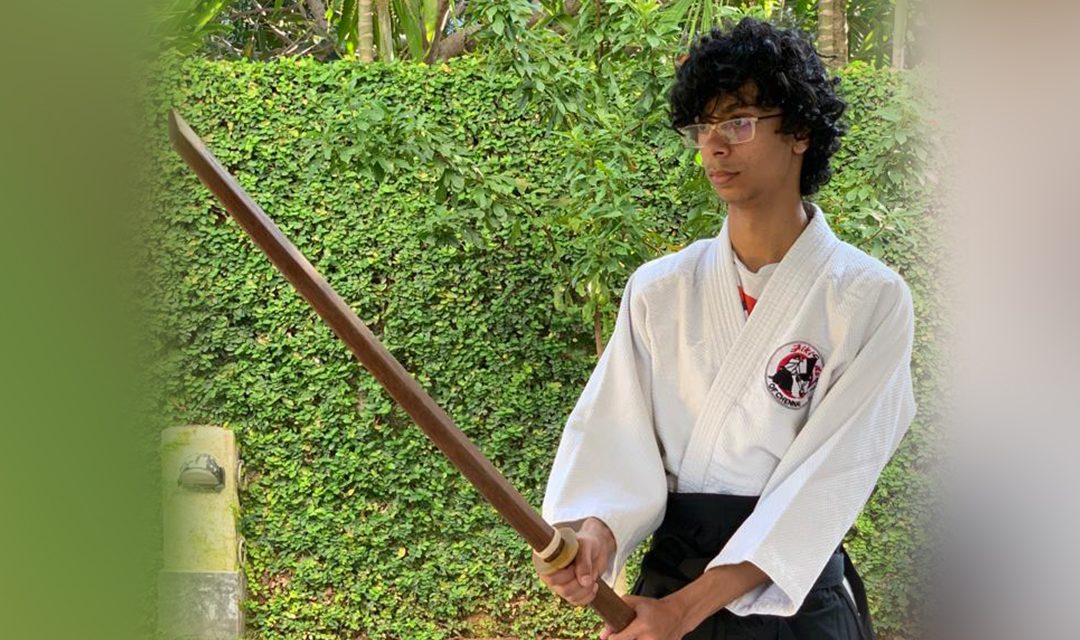 Tarush Ramdas, the youngest Aikido black belt in India