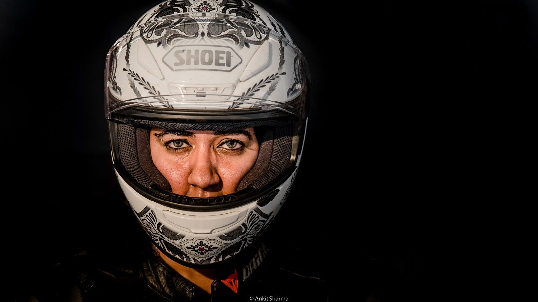 Biker Girl | Candida Louis | Traveller | Global Indian