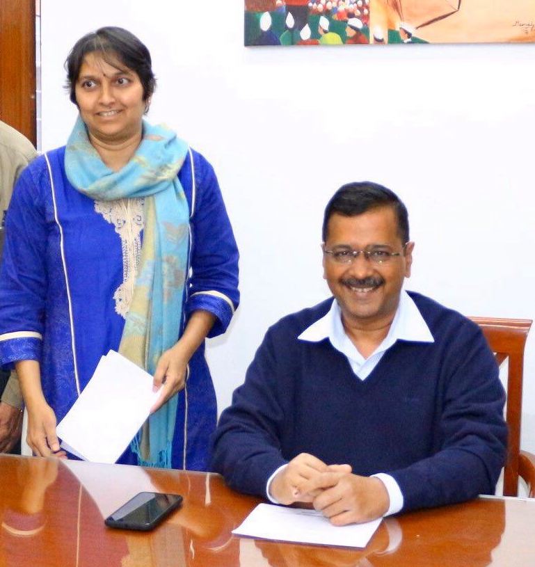 Shanthala Damle | Aam Aadmi Party | Global Indian