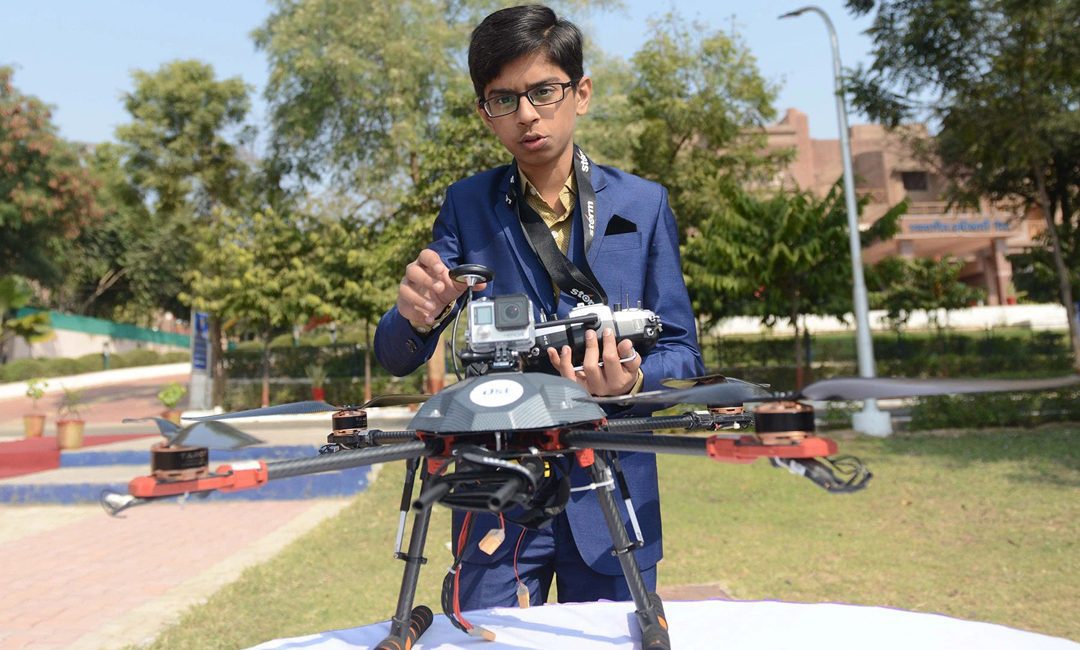 Harshwardhan Zala: The inventor’s drone can destroy landmines without human risk