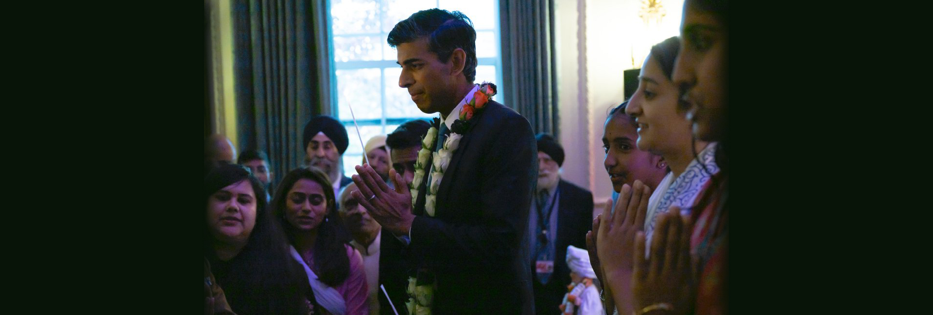 Rishi Sunak attended a Diwali reception at 10 Downing Street