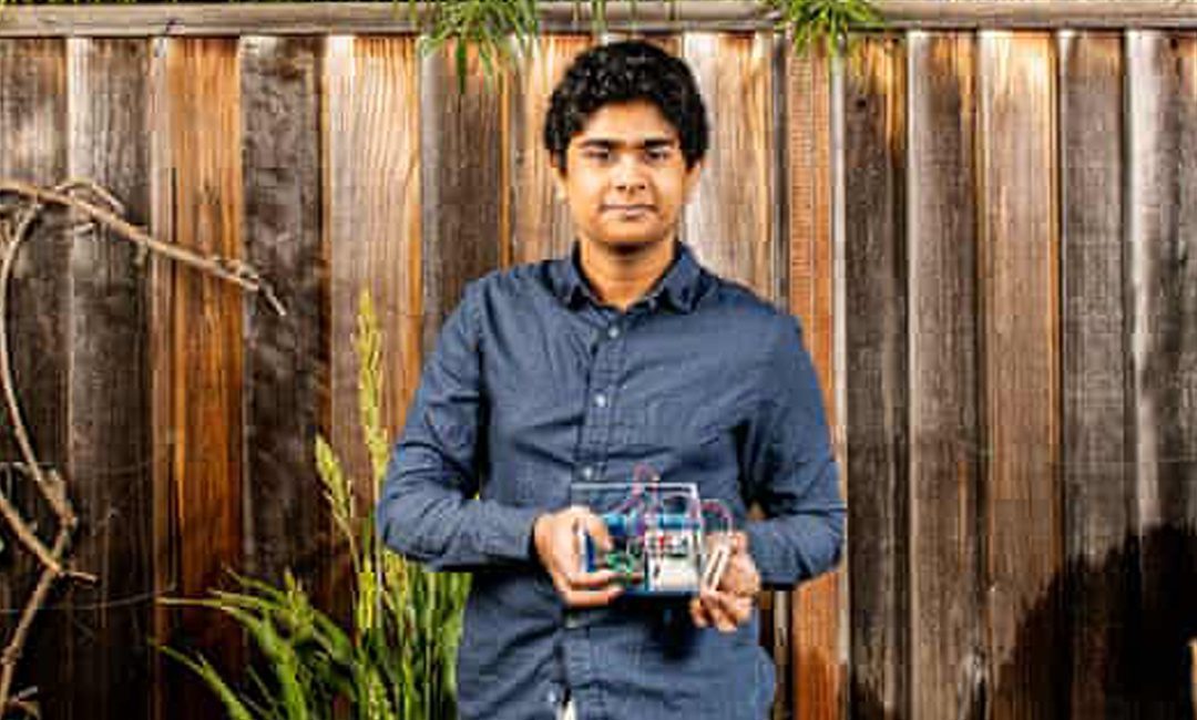 California teen Adarsh Ambati uses AI to save water