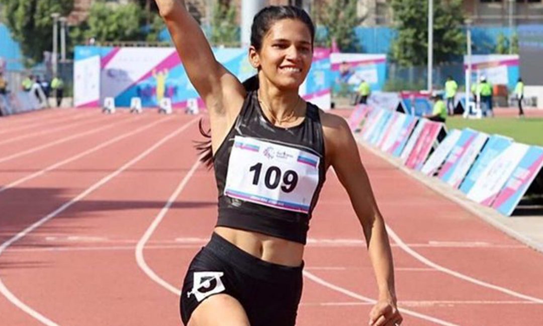 Race queen: Athlete Jyothi Yarraji is on a winning streak
