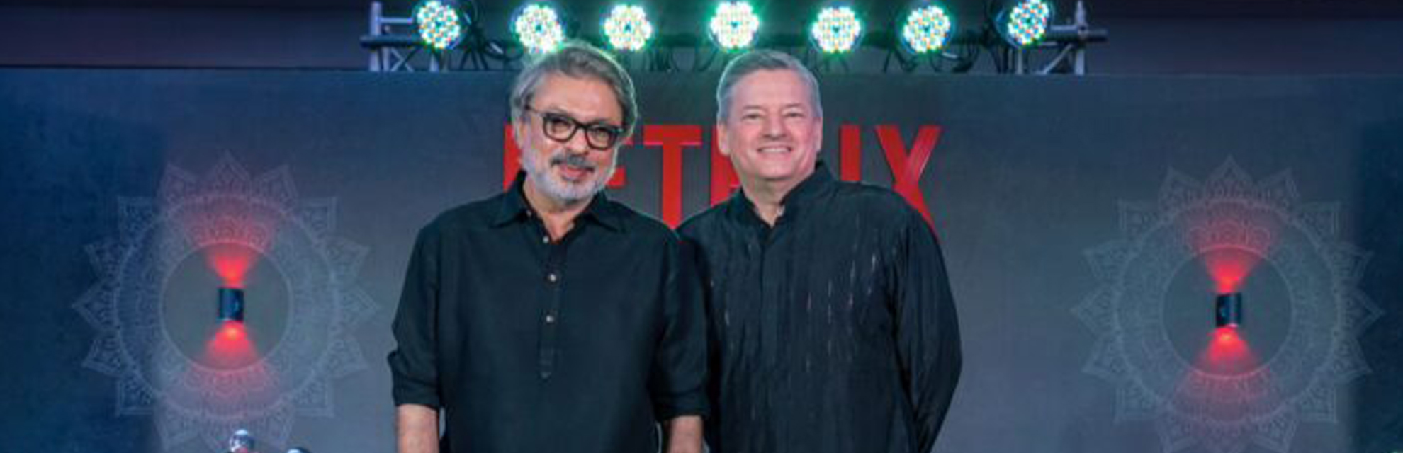 Netflix Co-CEO Ted Sarandos flew to India for the launch of Sanjay Leela Bhansali's first-ever web series ‘Heeramandi’.