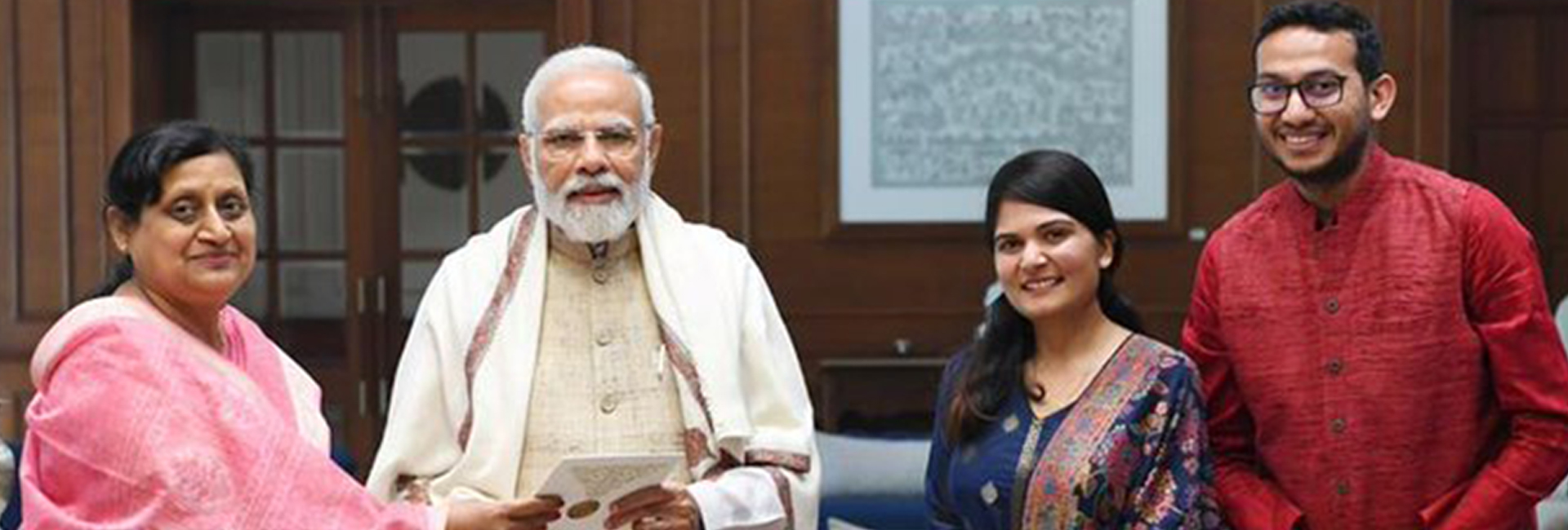 OYO founder Ritesh Agarwal, who will get married in March, met Prime Minister Narendra Modi to invite him for the wedding.