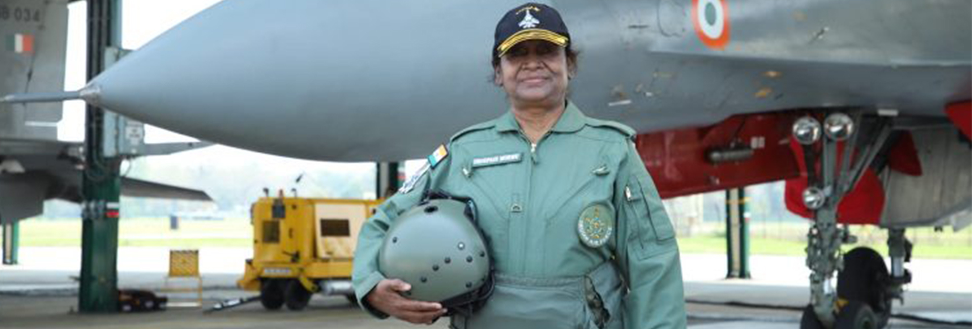 In her maiden sortie on a fighter jet, President Droupadi Murmu took off in a Sukhoi 30 MKI fighter aircraft at Assam's Tezpur Air Force station 