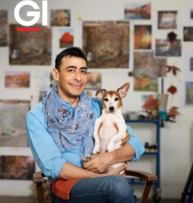 The Indian artist representing Kashmir in his work