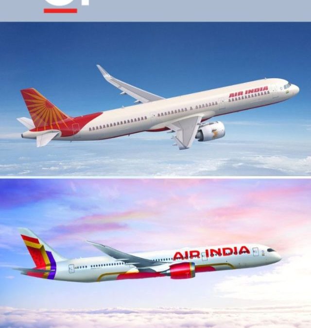 The Tata Group unveiled Air India’s new logo, focusing on the new fleet, operations, and tech aspects.