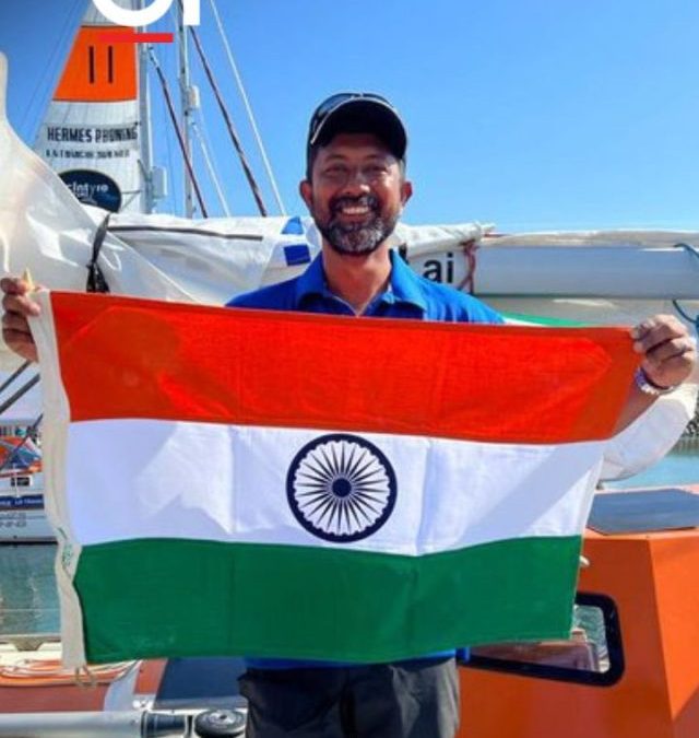 Cdr Abhilash Tomy became the first Asian skipper to finish podium at the 2022 Golden Globe Race.