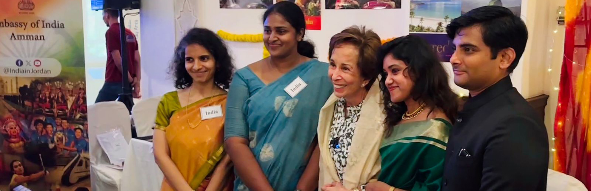 Jordan’s Princess Basma Bint Talal inaugurated Diplomatic Bazaar showcasing diversity of India in Jordan