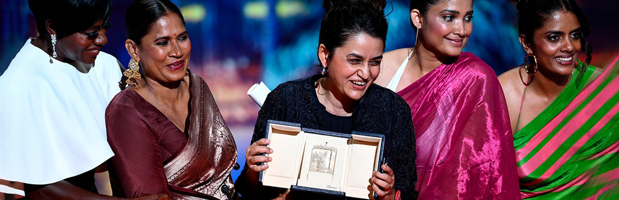 ndian filmmaker Payal Kapadia receives the Grand Prix Award at the 77th Cannes Film Festival