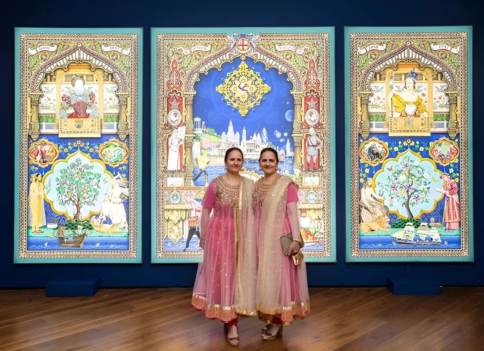 The Singh Twins Artistas Do Reino Unido Celebrando A Unidade Na Arte E 