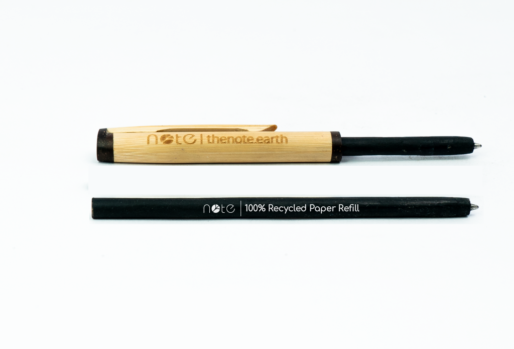 Biodegradable pen and refill