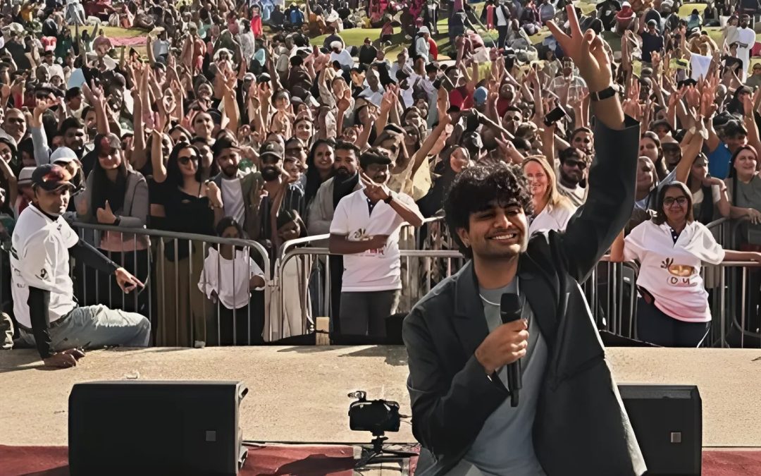 Vish: UK’s first Bollywood busker brings patriotic music to London streets on Independence Day