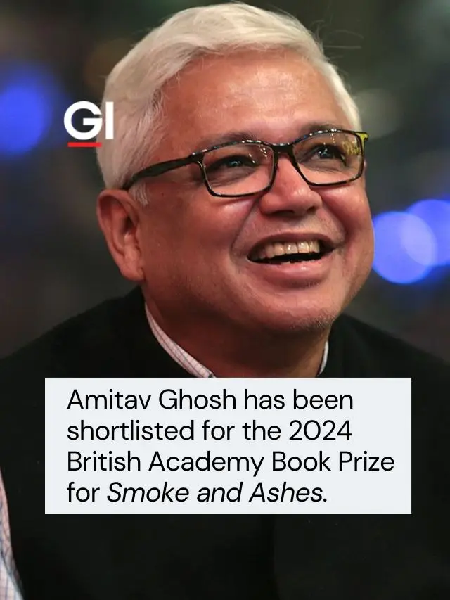 Amitav Ghosh Shortlisted For 2024 British Academy Book Prize