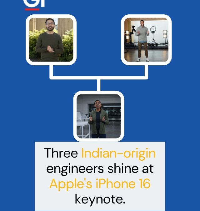Three Indian-origin engineers shine at Apple’s iPhone 16 keynote
