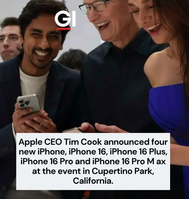 Aditi Rao and Siddharth were thrilled to meet Apple CEO Tim Cook at the iPhone launch.