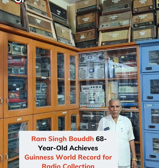 Amroha’s Ram Singh Bouddh sets Guinness World Record for largest radio collection