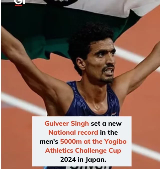 Gulveer Singh Wins 5000m Gold in Challenge Cup with New National Record