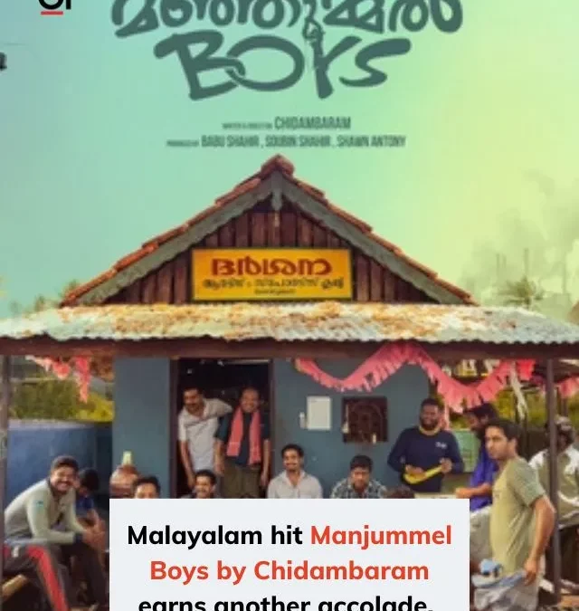 Manjummel Boys Wins Best Music Award at Kino Bravo International Film Festival