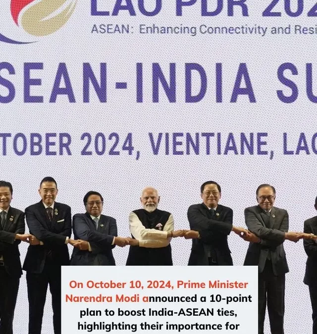 Prime Minister’s participation in the 21st ASEAN-India Summit in Laos.