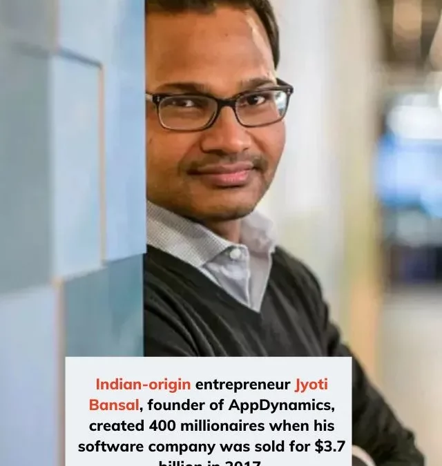How Indian-Origin Founder Turned 400 Employees Into Millionaires