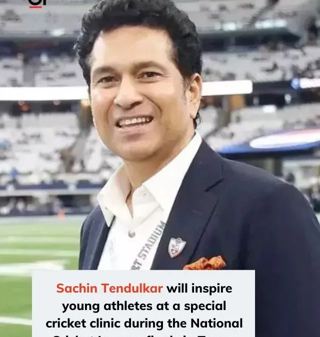 Sachin Tendulkar set to inspire young athletes and sports enthusiasts in Texas
