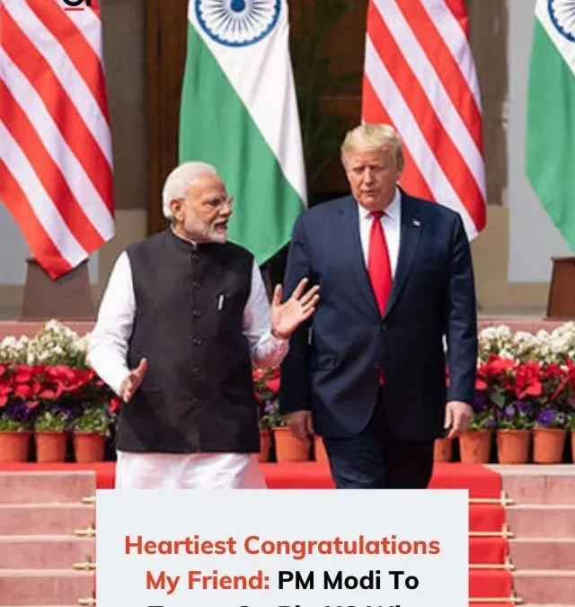 Heartiest Congratulations My Friend”: PM Modi To Trump On Big US Win