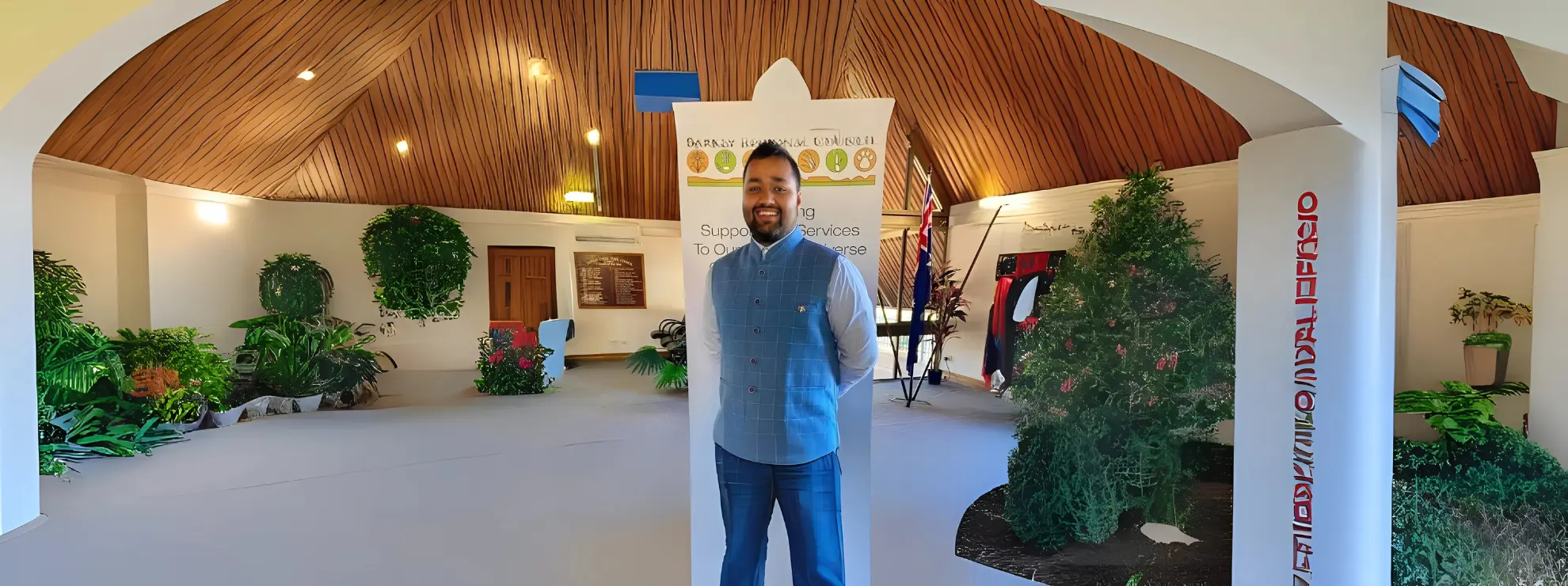 Sid Vashist made history as the first Indian-origin mayor of Australia's Barkly Regional Council 