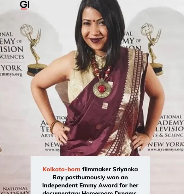 Kolkata filmmaker Sriyanka Ray wins Emmy for ‘Homeroom Dreams’