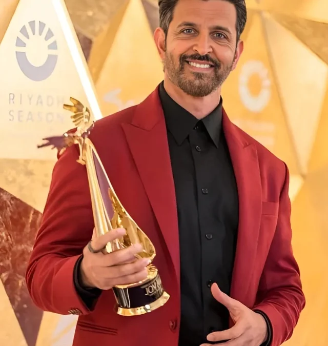 Hrithik Roshan receives Global Achievement Award at Joy Awards 2025, Riyadh, alongside Hollywood legends Morgan Freeman & Matthew McConaughey