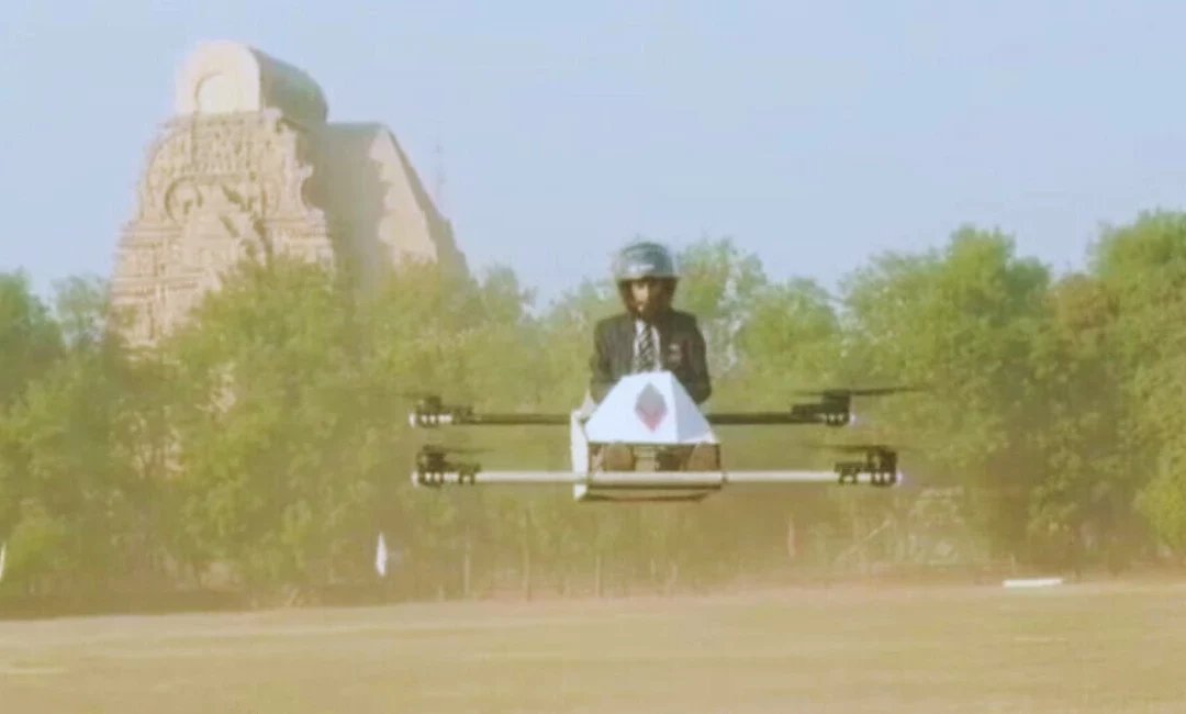 The future takes flight: Medhansh Trivedi’s groundbreaking human-carrying drone