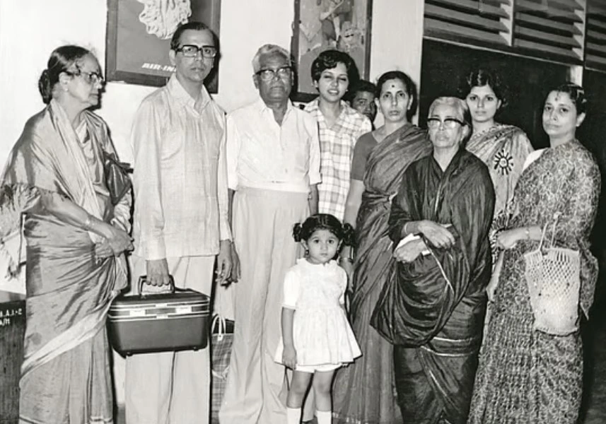 Indra Nooyi with their family