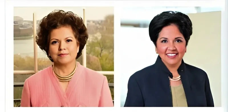 Indra Nooyi And Chandrika Tandon