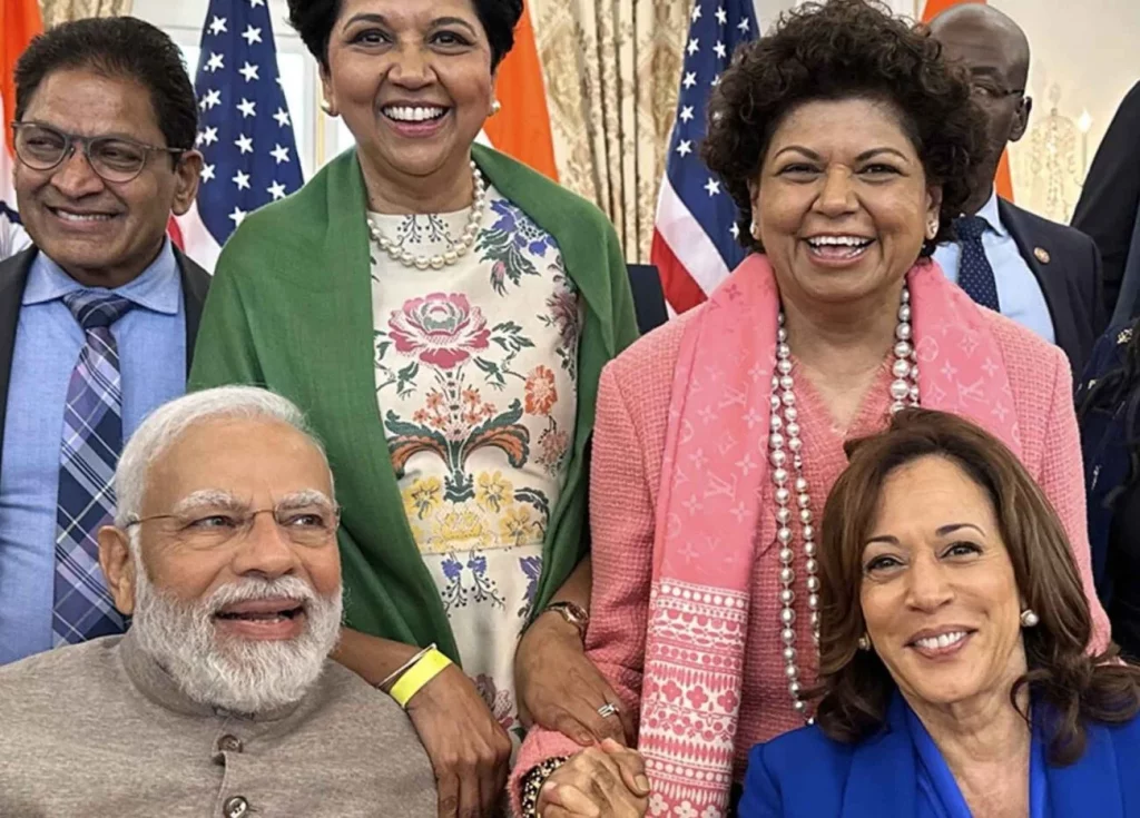 PM Modi | Kamala Harris | Chandrika Tandon | Indra Nooyi 