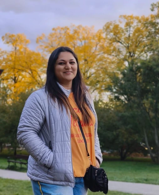 Drashti Parmar in Poland 