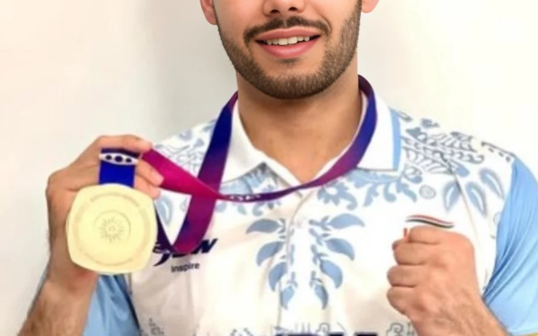 He was 8 when the pistol became his passion. At 22, he gave India its first gold in the 25m Rapid Fire Pistol.