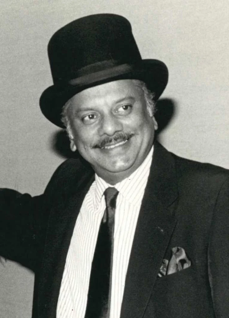 Bhaskar Menon in his younger days
