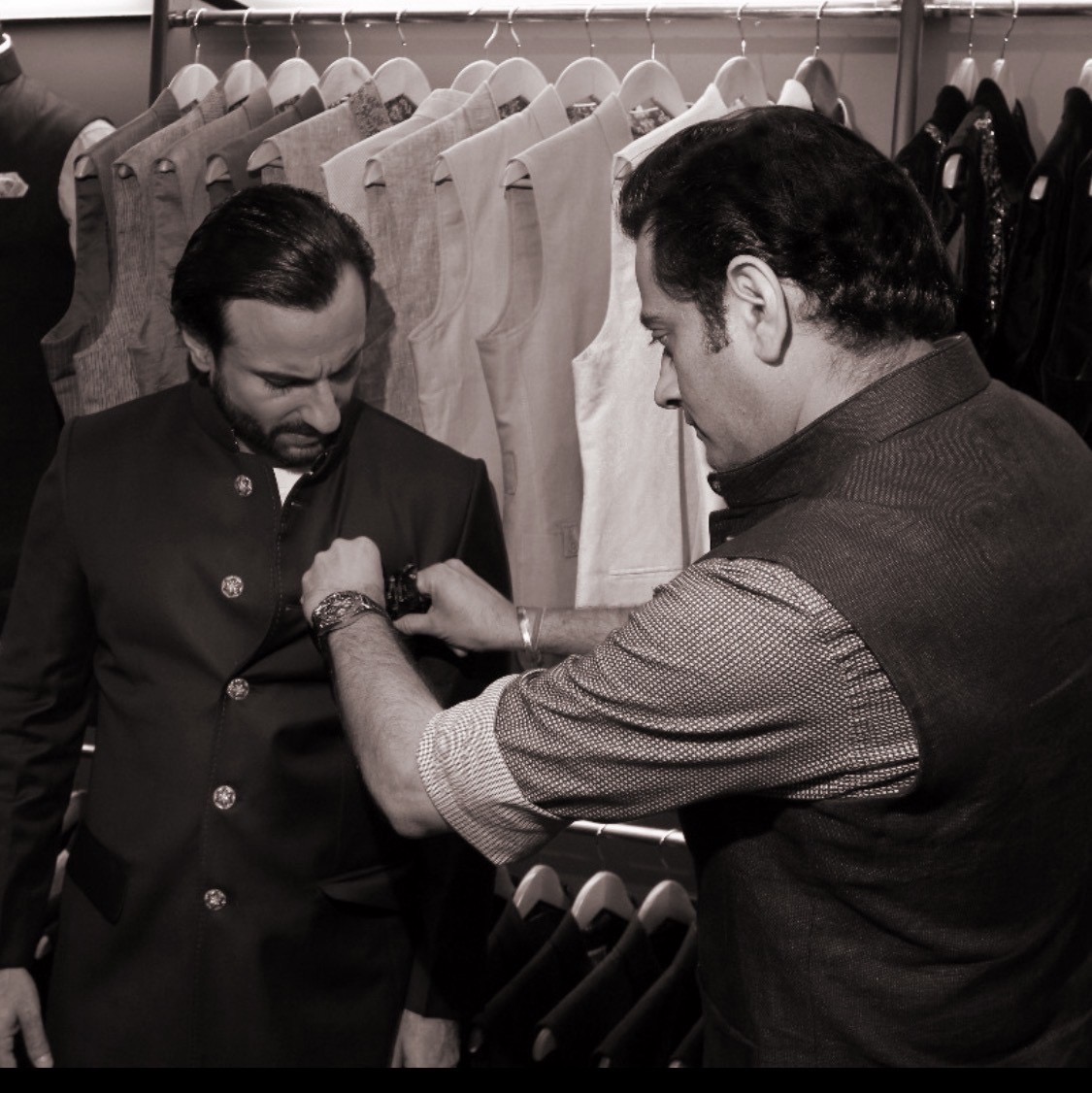 Saif Ali Khan and Raghavendra Rathore | Global Indian