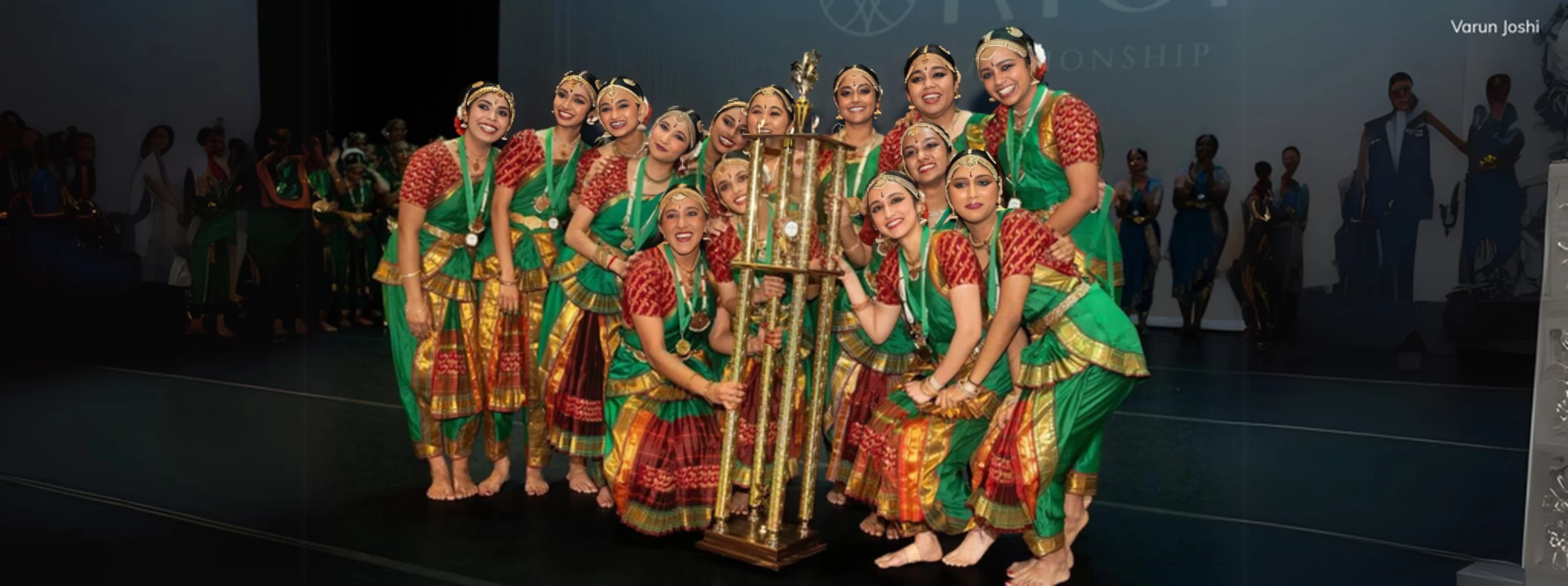 JHU Shakti Wins 2025 Origins National Dance Championship in Chicago with Award-Winning Bharatanatyam Performance