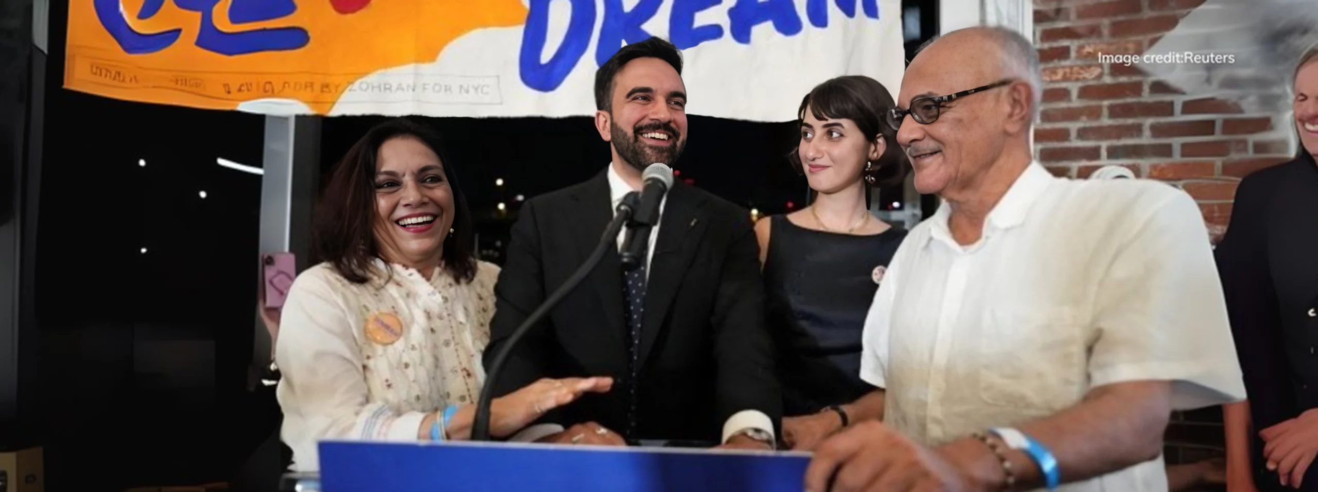 Indian-origin Zohran winsNew York mayoral primary race