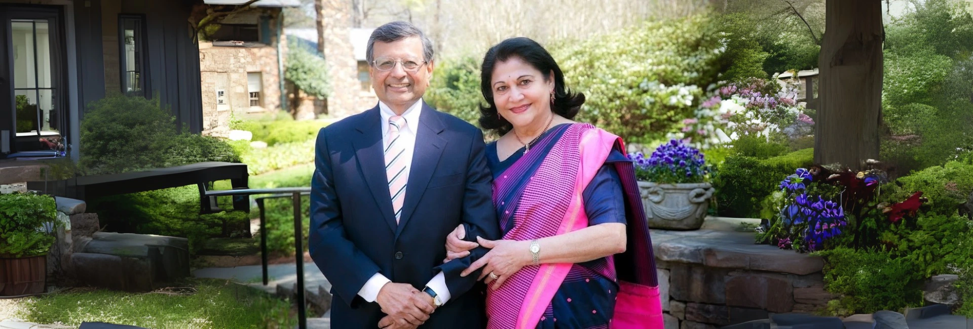 Jagdish and Madhuri Sheth