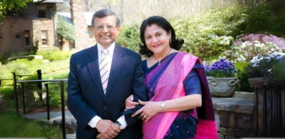 Jagdish and Madhuri Sheth