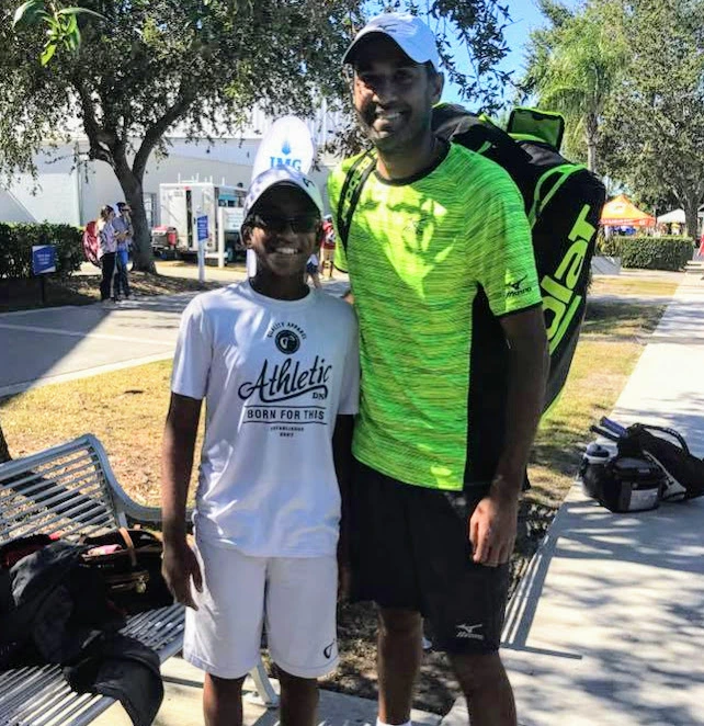 Nishesh Basavareddy with Rajeev Ram