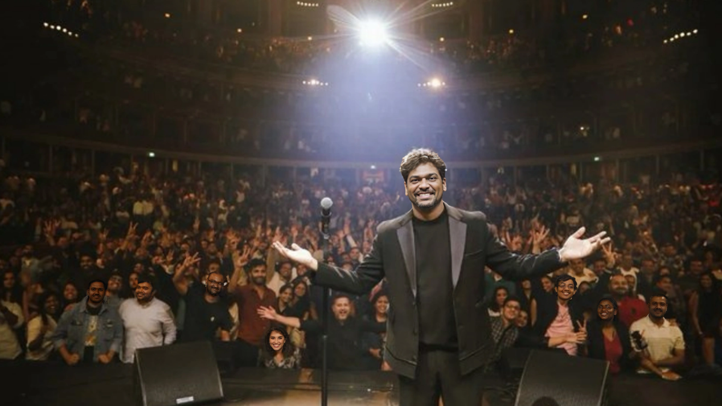 Zakir Khan Becomes First Indian to Headline a Hindi Comedy Show at Madison Square Garden – A Historic Night