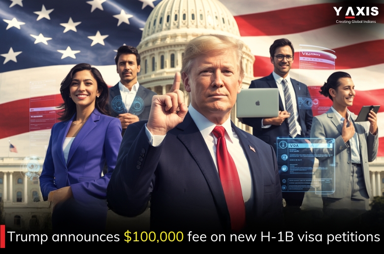 Trump announces 100000 fee on new H1B visa petitions